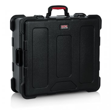 TSA SERIES ATA MOLDED POLYETHYLENE MIXER CASE WITH 12U POP-UP RACK RAILS